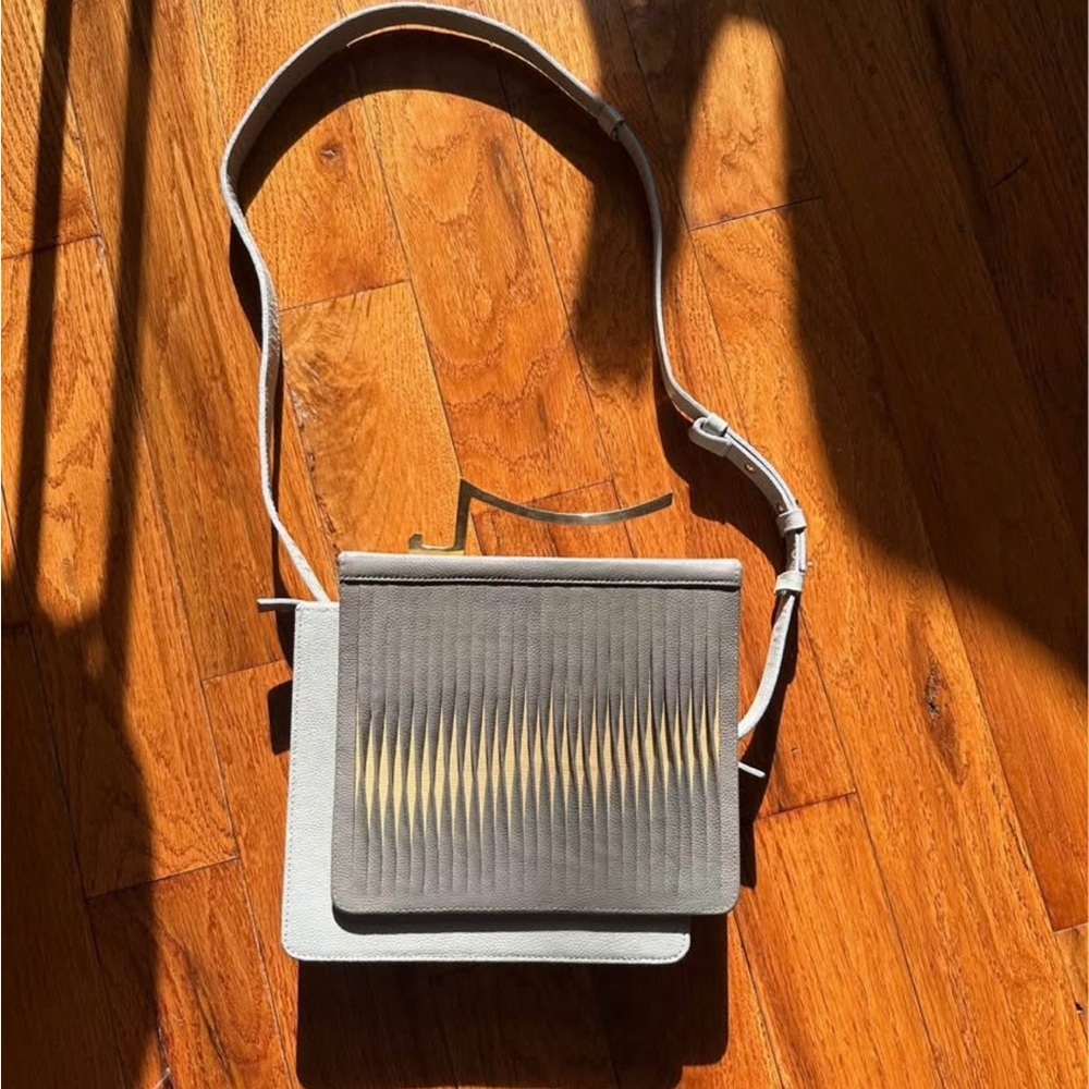 Bibiana Hernandez Grey Crossbody/Clutch